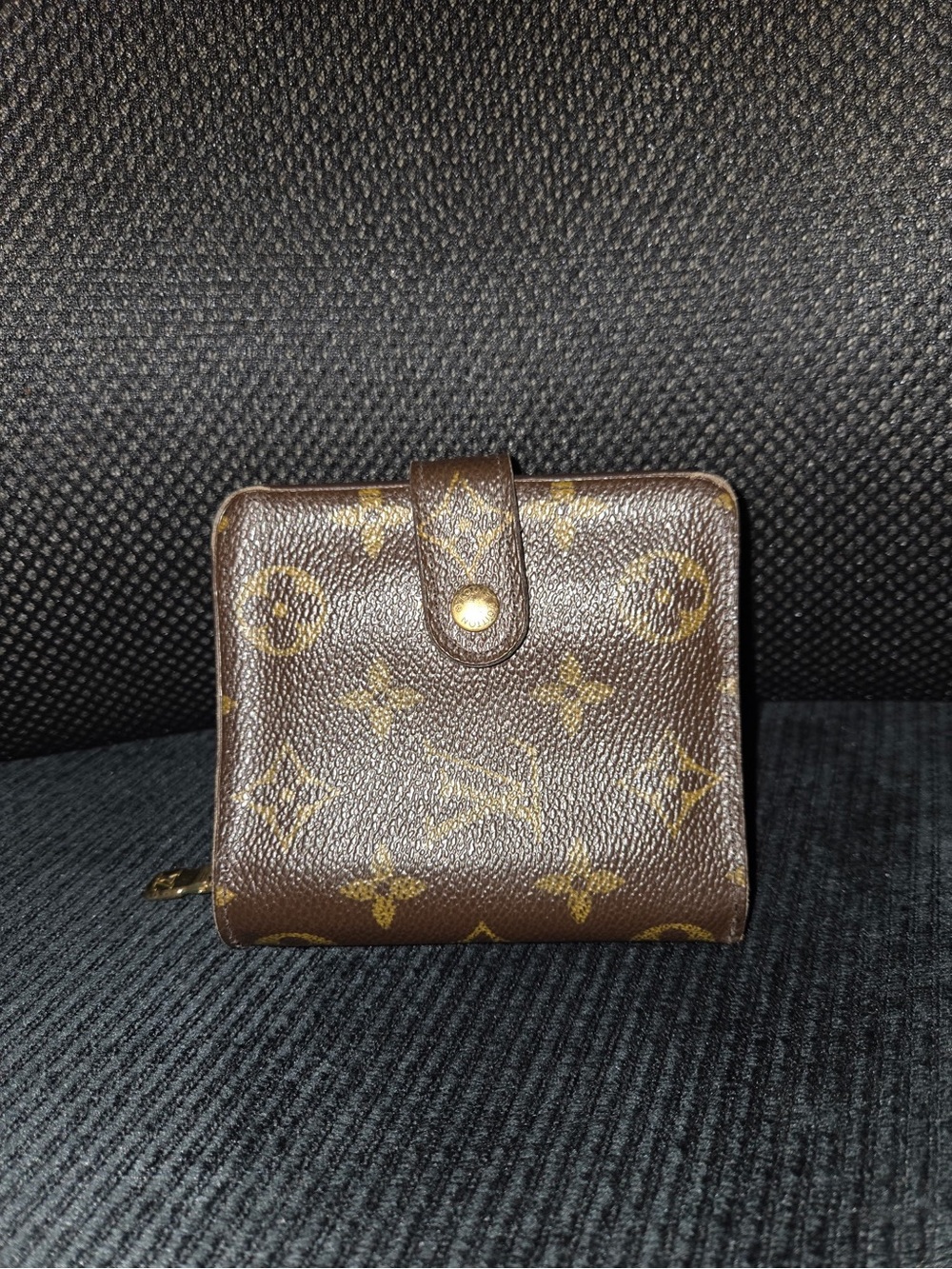Louis Vuitton Brown Monogram Compact Wallet